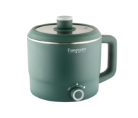 Casserole électrique 1,5/1,8 L, mini-cuiseur électrique avec revêtement antiadhésif, cuiseur de voyage multifonction portable