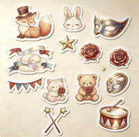 Autocollants personnalisés avec logo chat kawaii, autocollants mignons en vinyle découpé, imperméables, pour la décoration de bouteilles, ordinateurs portables, tasses, bagages
