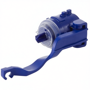 Válvula de llenado para Impuls 380 Geberit, plástico azul con manija de palanca - Product Image 3
