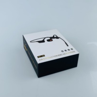 Couvercle en gros d'usine et emballage de boîte de base pour écouteurs de sport bluetooth emballage de produit avec manuel personnalisé