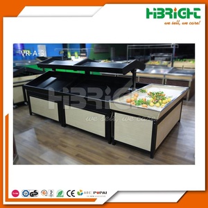 Exhibidor de Verduras para Tienda, Mostrador de Exhibición de Frutas, Refrigerador para Exhibición de Vegetales - Product Image 3