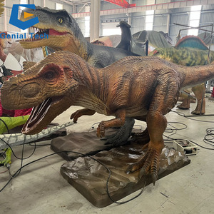 DK-04 Popular Equipo de Dinosaurio T-Rex para Montar, Parque Temático de Dinosaurios Realista para Centros Comerciales - Product Image 6