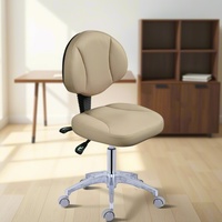 Tabouret de dentiste de luxe Buffalo, chaise ergonomique réglable avec support lombaire, coussin premium, certifié CE, capacité de charge de 150 kg