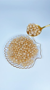 Perles de boba éclatantes saveur avoine de qualité alimentaire, perles de céréales saines pour les magasins de bubble tea - Product Image 2