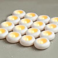 Bougies LED flottantes étanches sans flamme à effet scintillant pour mariages, événements, banquets et décoration intérieure - Vente en gros