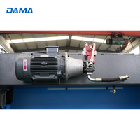 DAMA mesin Bending OK lipat otomatis, rem tekan CNC hidrolik lembaran logam 175t 200t 250t 3200mm untuk SS