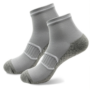 Ankle <b>Socks</b> Solid Breathable Knitted <b>Running</b> Fitness Anti slip Sports Basketball <b>Socks</b> - Product Image 5