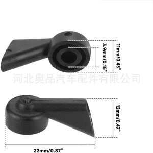 Buse de lave-glace arrière Audi 8K9955985A en plastique mécanique pour A1 A3 A4 RS3 Q7 - Product Image 2