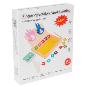 Montessori Early Learning Wooden Math Drawing <b>Toys</b> Cognitive Finger Addition & Subtraction Aids for Kindergarten Teaching Aids - Product Image 6