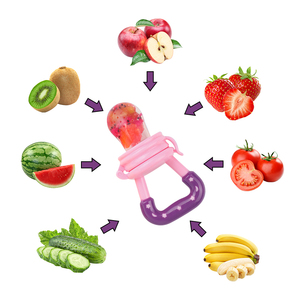 <span class=keywords><strong>Sucette</strong></span> de dentition pour bébé non toxique sans Bpa, jouets de dentition en silicone souple pour bébé, grignotage d'aliments aux fruits frais, <span class=keywords><strong>sucette</strong></span> pour bébé - Product Image 3