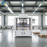 Machine de remplissage automatique de liquides corrosifs pour détergents, eau de Javel, nettoyants WC, gels, bouteilles en verre et produits chimiques