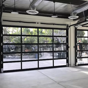 <span class=keywords><strong>Porte</strong></span> de <span class=keywords><strong>garage</strong></span> sectionnelle en verre automatique 16 x 8 à prix de gros abordables - Product Image 6
