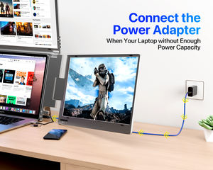 Pantalla Portátil de Alta Gama de 15.6 Pulgadas con Pantalla Triple Giratoria IPS Full HD, Apta para <span class=keywords><strong>Windows</strong></span>/MacOS - Product Image 4