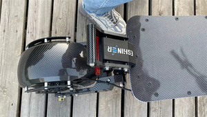 Scooter Eléctrico Plegable para Adultos Geofought Dopshipping, 60V 72V, Motor Dual, Batería de 30ah 40ah, Neumáticos Gruesos de 11 Pulgadas, con Luces en los Pedales - Product Image 5