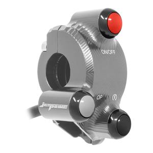 Couvercle de commande d'accélérateur avec interrupteur de guidon intégré pour Ducati Monster 821 2015/2016 (Titane) - Product Image 2