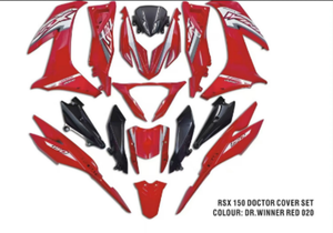 Kit de carenado de motocicleta WANOU VARIO150 VARIO 160 sin calcomanías y pintura carenado de motocicleta - Product Image 6
