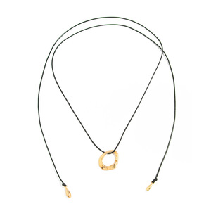 Collana <span class=keywords><strong>con</strong></span> Ciondolo in Acciaio Inossidabile Placcato Oro, Design Geometrico Irregolare a Forma di <span class=keywords><strong>Cuore</strong></span>, Unisex, per Matrimoni - Product Image 5