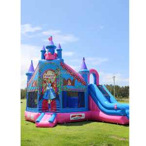 Gorila inflable Jumping Castle Adultos Rainbow Bouncy <span class=keywords><strong>Bluey</strong></span> Water Slide Bounce House Combo para niños - Product Image 3