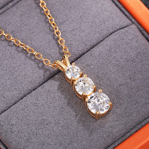 Collana con Ciondolo a Orecchie di Coniglio per Donne, Catena Lunga alla Clavicola, Gioielli alla Moda - Product Image 3