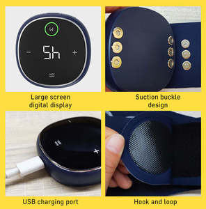 Portable Warming <b>Vibrating</b> Fat Burning Abdominal Belly Waist Slimming <b>Massage</b> Belt - Product Image 3