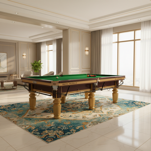 <span class=keywords><strong>Table</strong></span> de <span class=keywords><strong>billard</strong></span> à 3 coussins en bois ou en acier, <span class=keywords><strong>table</strong></span> de <span class=keywords><strong>billard</strong></span> transformable en <span class=keywords><strong>table</strong></span> à <span class=keywords><strong>manger</strong></span>, <span class=keywords><strong>table</strong></span> de <span class=keywords><strong>billard</strong></span> de 9 pieds avec coussins en bois - Product Image 1
