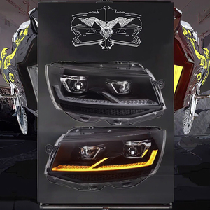 ชุดไฟหน้ารถยนต์สำหรับ V-W คาราเวล T6หลายตัวดัดแปลง6000K ไฟวิ่งกลางวันสัญญาณไฟเลี้ยวใหม่ตามลำดับ - Product Image 3