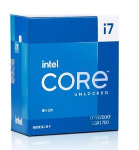โปรเซสเซอร์ Intel Core i7 13700KF 6 คอร์/12 เธรด ความเร็วสูงสุด 4.3GHz ซีพียูสำหรับเล่นเกมอย่างราบรื่น สำหรับคอมพิวเตอร์เดสก์ท็อป - Product Image 1