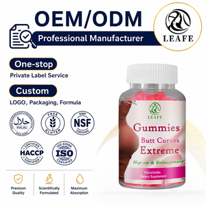 Bonbons Gélifiés à la Maca pour l'Augmentation des Fesses et des Hanches, Compléments Alimentaires à Base de Plantes pour Femmes Adultes, Gummies BBL pour le Rehaussement des Fesses, Produits d'Amélioration des Fesses - Product Image 1