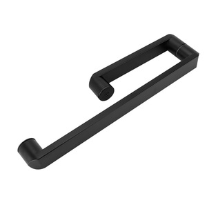 Kensharp Chất lượng cao phòng cửa kính trở lại trở lại khăn thanh kéo núm sản xuất ống vuông 304 thép không gỉ cửa xử lý - Product Image 6