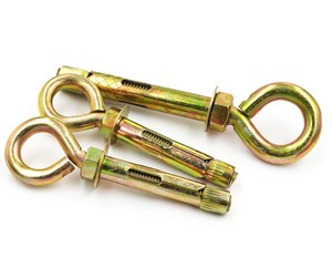 Tornillo de <span class=keywords><strong>ojo</strong></span> M6M8M10--M12 para colgar lámparas colgantes, gancho, anillo de suspensión, correa de hierro, expansión - Product Image 1