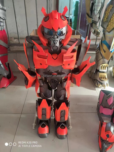 Nanchi Promotion pas cher portable Performance Costumes noël enfants vacances fête accessoires bleu enfants Robot Cosplay Costumes - Product Image 6