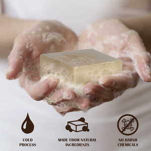 Sabun botani perawatan kulit Vegan koleksi Sabun Wajah dan Tubuh Pelembab Bar sabun alami buatan tangan Herbal organik proses dingin - Product Image 3