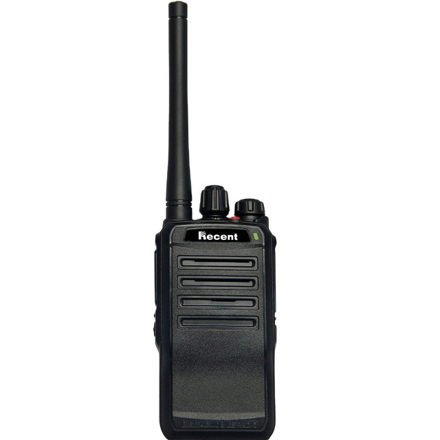 Recent RS-308D VHF/UHF Digital Analog Walkie Talkie 3W Two Way Radio with Encryption CTCSS/DCS 16 Channels 136-174/400-470MHz