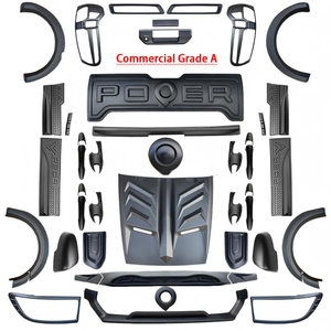 Kit de Carrocería Exterior de ABS y Embellecedor de Parachoques con Rejilla, de Fácil Instalación para GWM Poer Pickup Comercial/Pasajeros/Todoterreno - Product Image 2