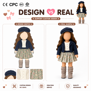 Custom <strong>Doll</strong> <strong>Clothes</strong> Bulk Wholesale OEM/ODM <strong>for</strong> BJD Cotton <strong>Doll</strong> Outfits - Product Image 1