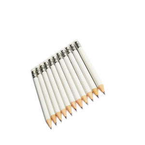 Lápiz de Golf Redondo de Madera de 10 cm con Mina Negra y Borrador para Uso en Oficina y Escuela - Product Image 3