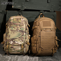 Haute qualité personnalisé Sport de plein air 500D Nylon Premium hommes sac tactique étanche chasse MOLLE formation 25l sac à dos tactique