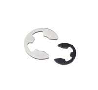 Anneau de retenue externe de type E DIN6799 pour arbre en acier au carbone