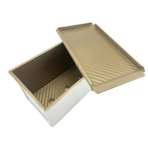 वाणिज्यिक ग्रेड बेकरी ओएम और गंध उच्च गुणवत्ता वाले नॉनस्टिक पल्लमन लोफ पैन सैंडविच रोटी रोटी पेन टोस्ट टिन - Product Image 4