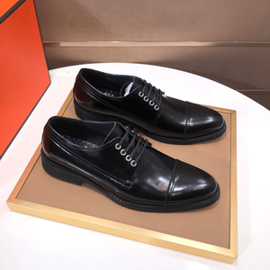 Zapatos Oxford Retro con Parte Superior de Cuero de Grano Completo, Suela de Goma/Látex y Forro de Tela para Todas las Estaciones, Entresuela de Goma Espumada - Product Image 2