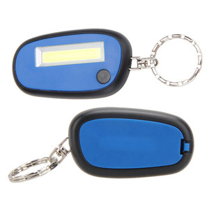 High Quality Bright COB Keychain Light Mini Pocket <strong>Flat</strong> LED <strong>Flashlight</strong> for Camping Hiking - Product Image 4