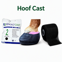 Bande de protection équine noire pour soins du cheval, matériau de bandage pour sabots de cheval de course, pour sabots équins