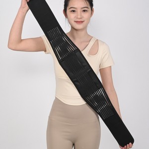 Cinturón de soporte lumbar con calefacción automática, protección ajustable para la cintura, para ejercicio físico, correr, moldear el cuerpo, uso universal - Product Image 1
