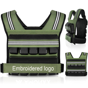 2026 NEW <b>Strength</b> <b>Training</b> Fitness Weighted Vest High Quality Home Gym Outdoor Running Tactical <b>Training</b> Adjustable Weight Vests - Product Image 1