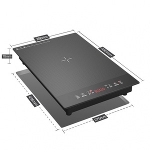 D kính cảm ứng bếp cảm ứng cuisiniere điện nhà Burner xách tay nóng hồng ngoại xách tay - Product Image 2