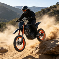 Moto tout-terrain électrique pour adultes 2000W 48V 40-60km/h Expédition locale aux États-Unis