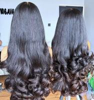 Extensiones de Cabello Humano de 8 a 50 Pulgadas con Cierre, de un Solo Donante, 100% Cabello Humano, Ondulado y Rizado, Extensiones con Cinta Adhesiva, Extensiones con Clip, Extensiones de Cabello al por Mayor