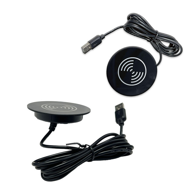 Wholesale 15W Built-in Wireless Charging Pad for Furniture Qi Certified Charger Module for Desk Sofa Bed OEM Service