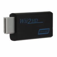 Convertidor de 3,5 MM 1080P para Nintendo Wii a HD TV PC Monitor adaptador Audio conector de salida de vídeo