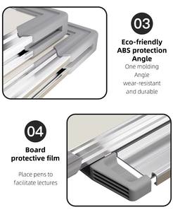 <span class=keywords><strong>Pizarra</strong></span> Magnética de Pared para Aula HJ TYB-02, Económica de Fábrica, para Escribir y Borrar en Seco - Product Image 5
